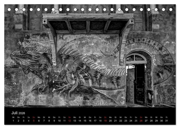 Produktbild: lost beauty (Tischkalender 2026 DIN A5 quer), CALVENDO Monatskalender