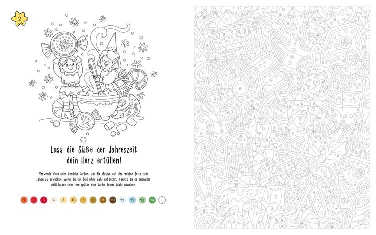 Produktbild: Malen nach Zahlen &ndash; Wichtel-Wunderland