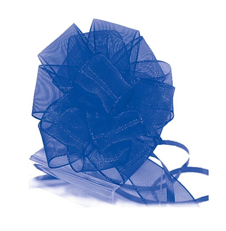 Produktbild: Ziehschleife Rapid, blau &Oslash; 13cm