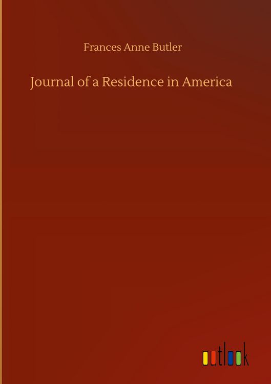 Produktbild: Journal of a Residence in America