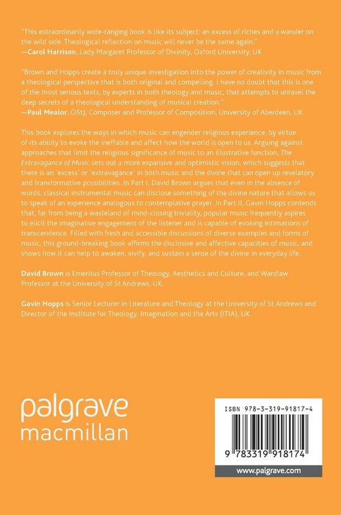 Produktbild: The Extravagance of Music