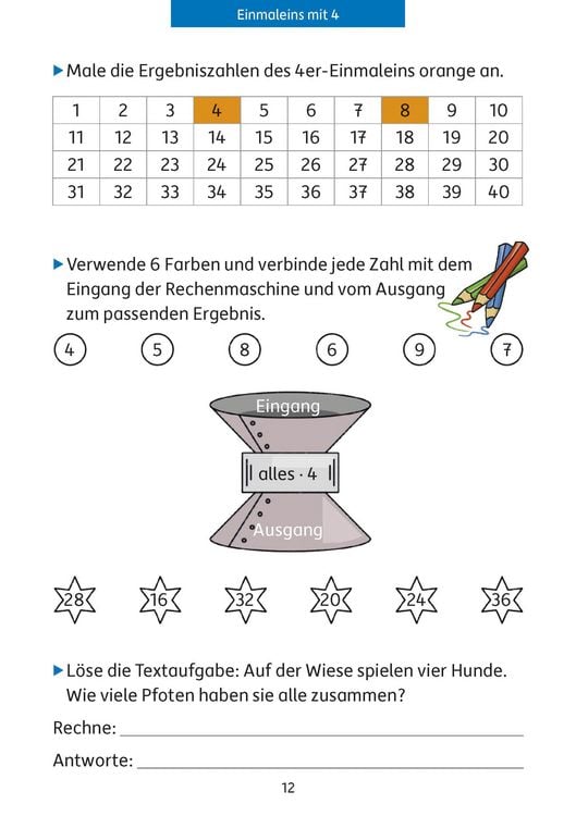 Produktbild: 1x1 lernen 2./3. Klasse &Uuml;bungsblock