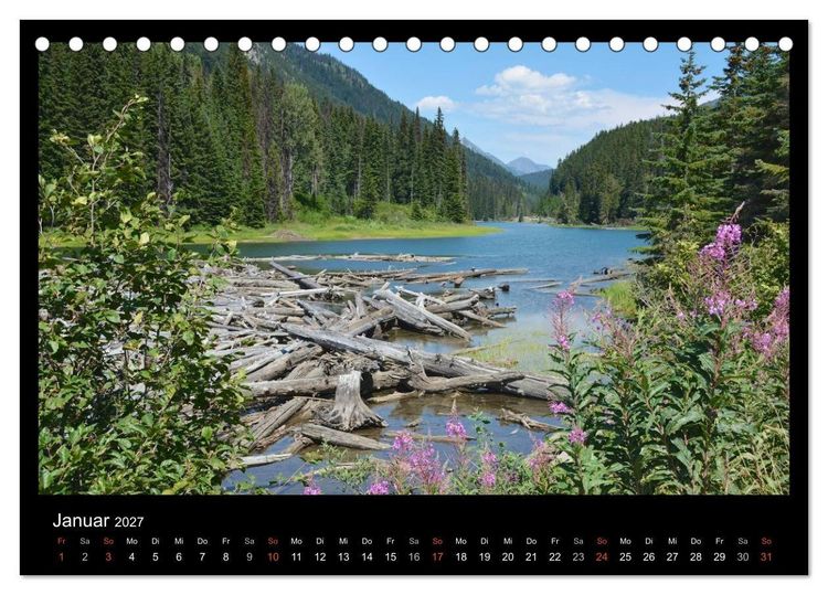 Produktbild: Kanada - S&uuml;dwesten (Tischkalender 2027 DIN A5 quer), CALVENDO Monatskalender