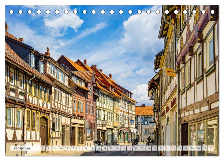 Produktbild: Bad Gandersheim Impressionen (Tischkalender 2026 DIN A5 quer), CALVENDO Monatskalender