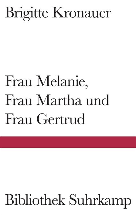 Produktbild: Frau Melanie, Frau Martha und Frau Gertrud