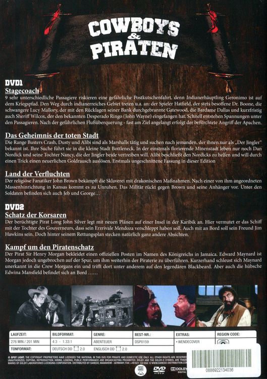 Produktbild: Cowboys & Piraten [2 DVDs]