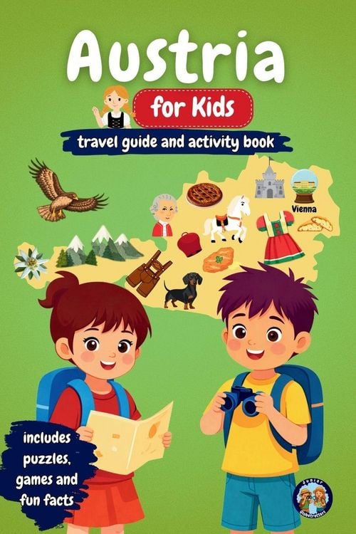 Produktbild: Austria for Kids - Travel Guide and Activity Book