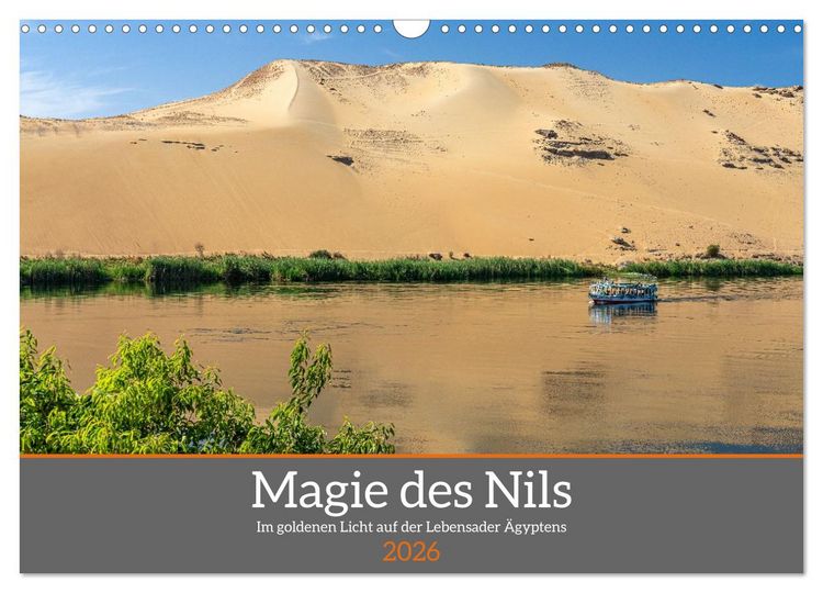 Produktbild: Magie des Nils (Wandkalender 2026 DIN A3 quer), CALVENDO Monatskalender