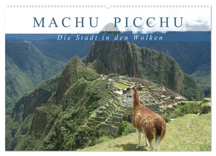 Produktbild: Machu Picchu - Die Stadt in den Wolken (Wandkalender 2026 DIN A2 quer), CALVENDO Monatskalender