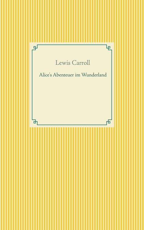 Produktbild: Alice's Abenteuer im Wunderland