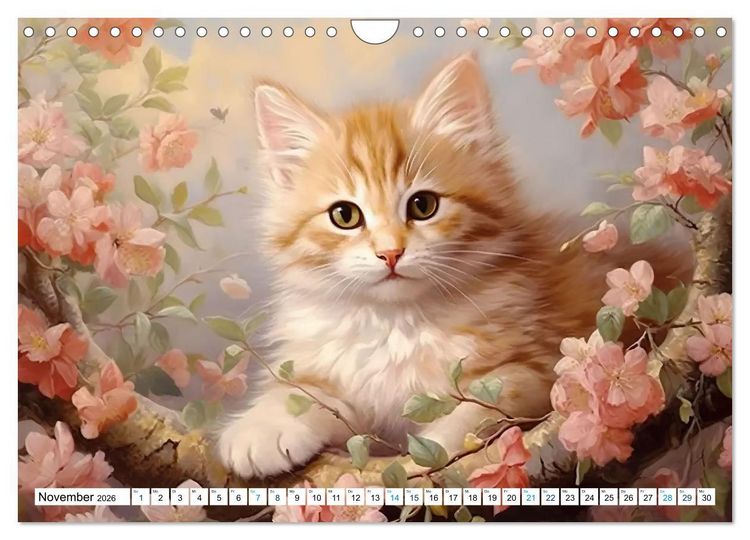 Produktbild: Tierisch s&uuml;&szlig;! (Wandkalender 2026 DIN A4 quer), CALVENDO Monatskalender