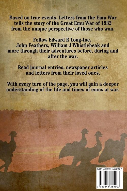 Produktbild: Letters from the emu war