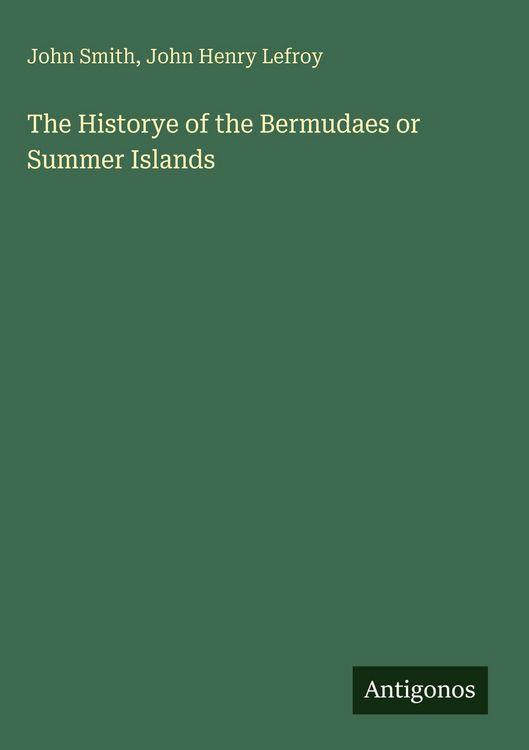 Produktbild: The Historye of the Bermudaes or Summer Islands