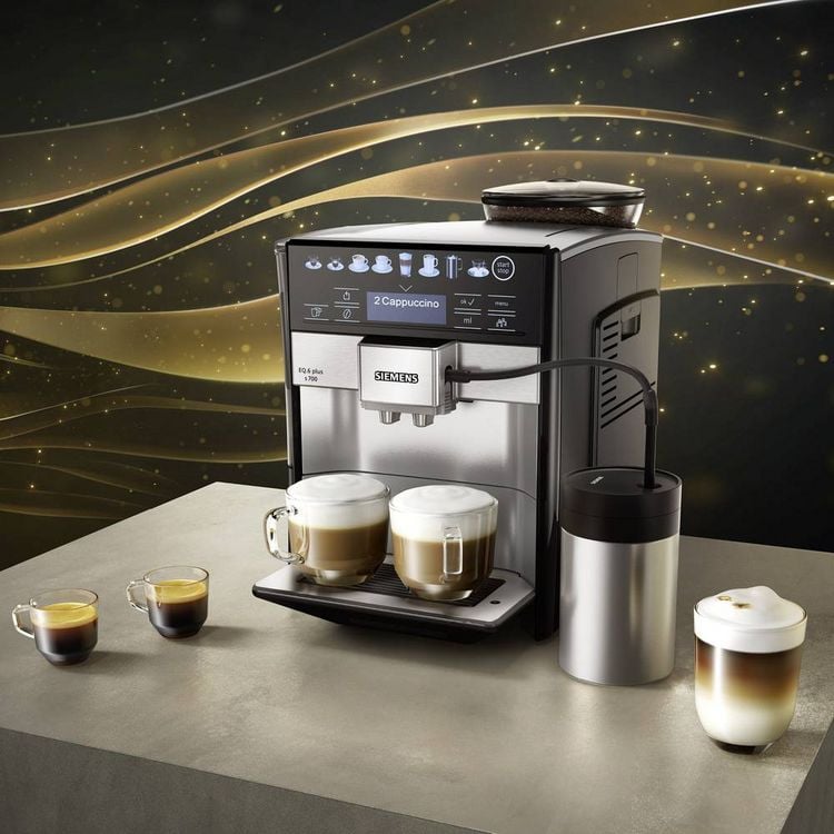 Produktbild: Siemens Hausger&auml;te EQ 6 plus S700 TE657M03DE Kaffeevollautomat Edelstahl