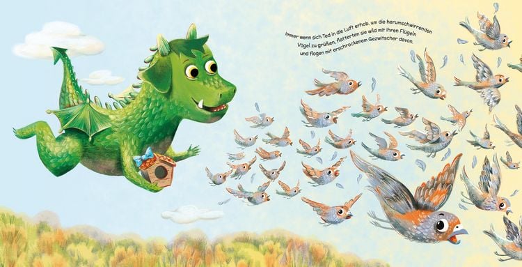 Produktbild: Ted, der b&auml;renstarke Drache