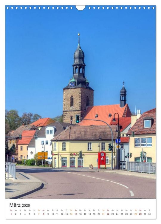 Produktbild: Die Stadt Hettstedt (Wandkalender 2026 DIN A3 hoch), CALVENDO Monatskalender