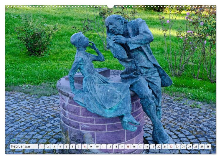 Produktbild: Hofgeismar - Dornr&ouml;schenstadt und Fachwerkh&auml;user (Wandkalender 2026 DIN A2 quer), CALVENDO Monatskalender