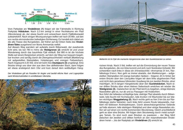 Produktbild: ROTHER Wanderf&uuml;hrer Lappland. 60 Tages- und Mehrtagestouren in Schwedisch-, Norwegisch- und Finnisch-Lappland