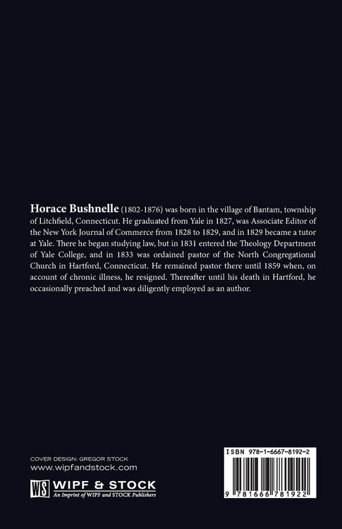 Produktbild: Life and Letters of Horace Bushnell