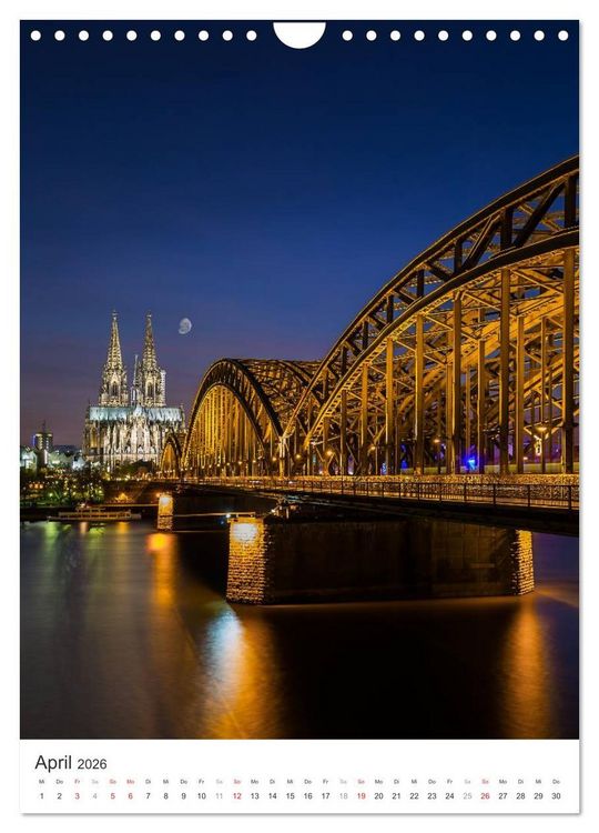 Produktbild: K&ouml;lner Dom - Blickwinkel auf ein Wahrzeichen (Wandkalender 2026 DIN A4 hoch), CALVENDO Monatskalender