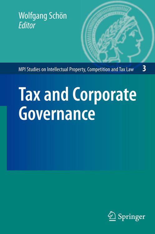 Produktbild: Tax and Corporate Governance