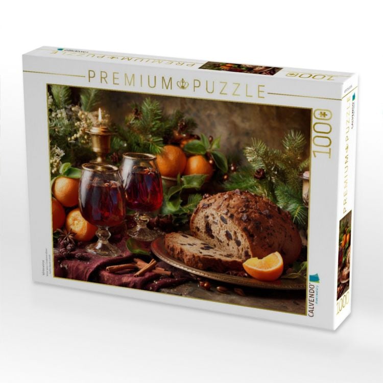 Produktbild: CALVENDO Puzzle Winterw&uuml;rze & Festtagsbrot ein Genuss, der das Herz w&auml;rmt | 1000 Teile Lege-Gr&ouml;&szlig;e 64x48cm Foto-Puzzle f&uuml;r gl&uuml;ckliche Stunden