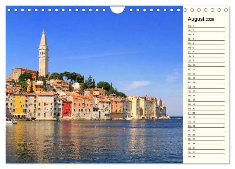 Produktbild: Kroatien (Wandkalender 2026 DIN A4 quer), CALVENDO Monatskalender
