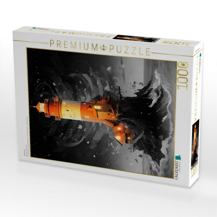 Produktbild: CALVENDO Puzzle Mondlicht | 1000 Teile Lege-Gr&ouml;&szlig;e 64x48cm Foto-Puzzle f&uuml;r gl&uuml;ckliche Stunden