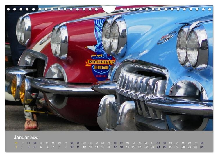 Produktbild: US-Strassenkreuzer (Wandkalender 2026 DIN A4 quer), CALVENDO Monatskalender