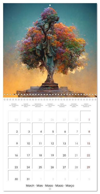 Produktbild: Dream Tree (Wall Calendar 2026 12 &times; 12 Inch) CALVENDO 12 Month Wall Calendar