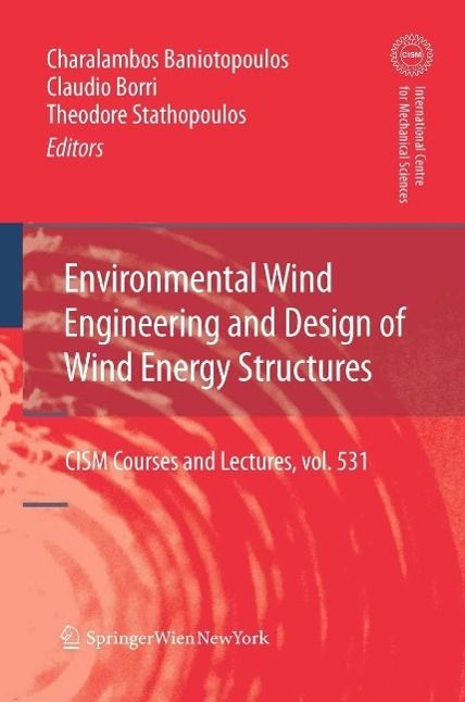 Produktbild: Environmental Wind Engineering and Design of Wind Energy Structures