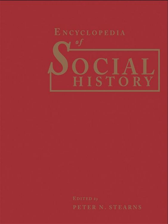 Produktbild: Encyclopedia of Social History