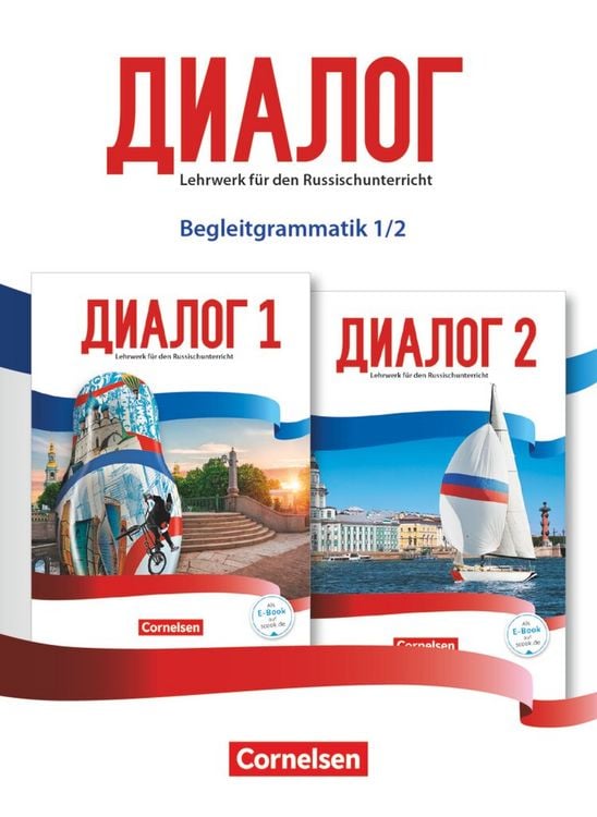 Produktbild: Dialog - Lehrwerk f&uuml;r den Russischunterricht - Russisch als 2. Fremdsprache - Ausgabe 2016 - Band 1-2