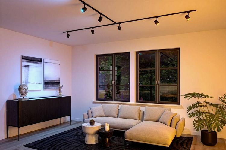 Produktbild: Paulmann Luxe LED-Schienenstrahler URail GU10 4.8W LED Schwarz (matt)