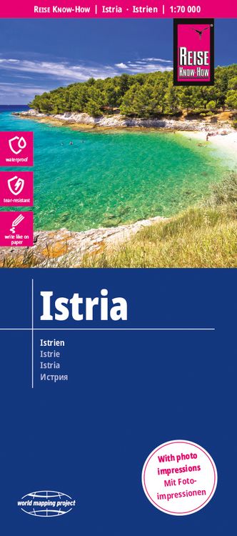 Produktbild: Reise Know-How Landkarte Istrien / Istria (1:70.000)