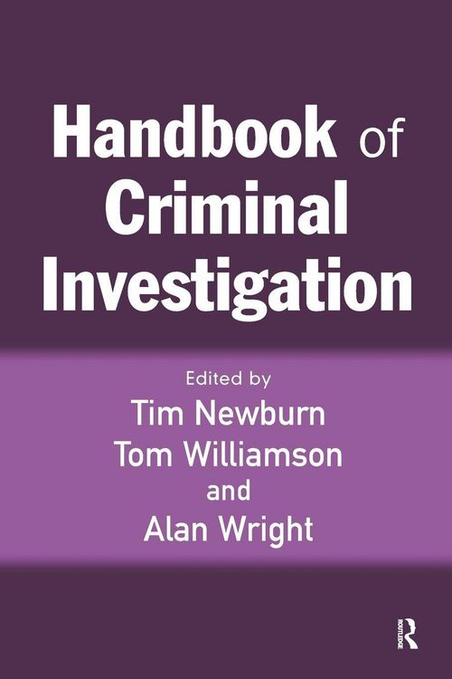 Produktbild: Handbook of Criminal Investigation