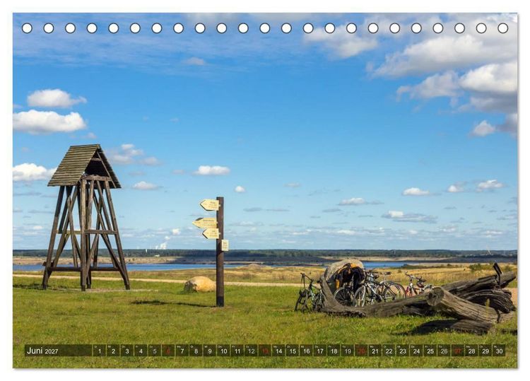 Produktbild: Seenland in der Lausitz (Tischkalender 2027 DIN A5 quer), CALVENDO Monatskalender