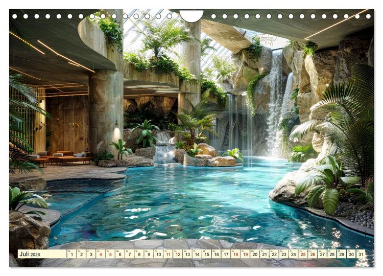Produktbild: Biophilic Design - Verbundenheit mit der Natur (Wandkalender 2026 DIN A4 quer), CALVENDO Monatskalender