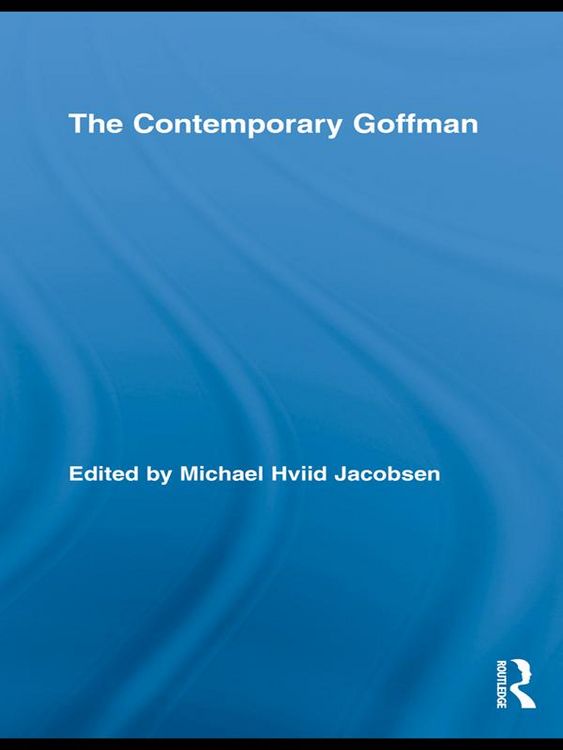 Produktbild: The Contemporary Goffman