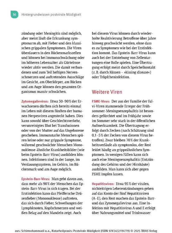 Produktbild: Naturheilpraxis: Postvirale M&uuml;digkeit