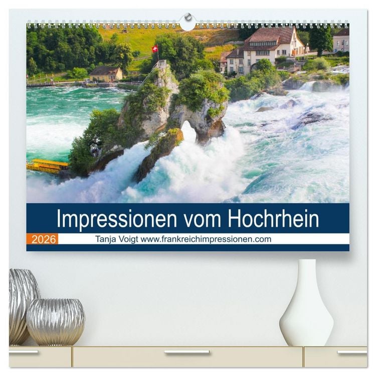 Produktbild: Impressionen vom Hochrhein (hochwertiger Premium Wandkalender 2026 DIN A2 quer), Kunstdruck in Hochglanz