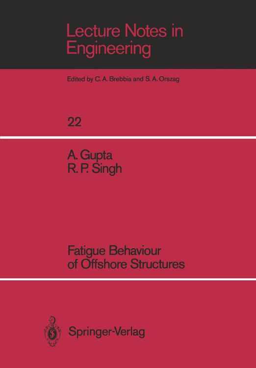 Produktbild: Fatigue Behaviour of Offshore Structures