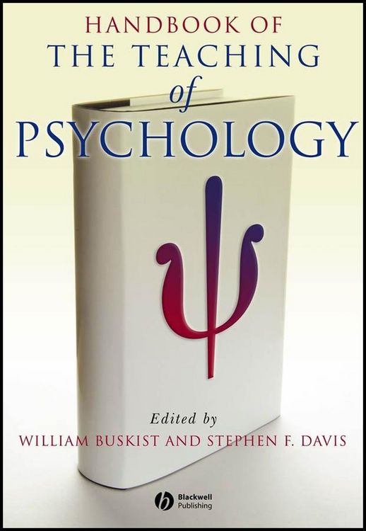 Produktbild: Handbook of the Teaching of Psychology