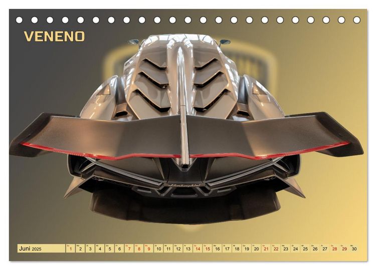 Produktbild: Ikonen der Automobilkunst (Tischkalender 2025 DIN A5 quer), CALVENDO Monatskalender