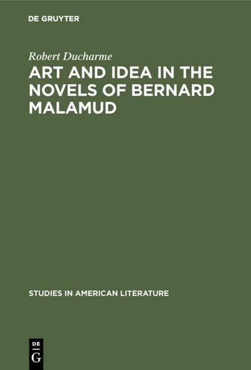 Produktbild: Art and Idea in the Novels of Bernard Malamud