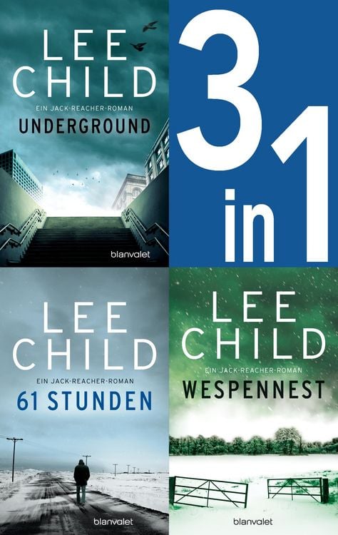 Produktbild: Jack Reacher Band 13-15: Underground / 61 Stunden / Wespennest