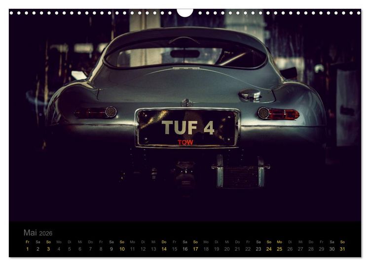 Produktbild: Jaguar E-Type - Bodies (Wandkalender 2026 DIN A3 quer), CALVENDO Monatskalender