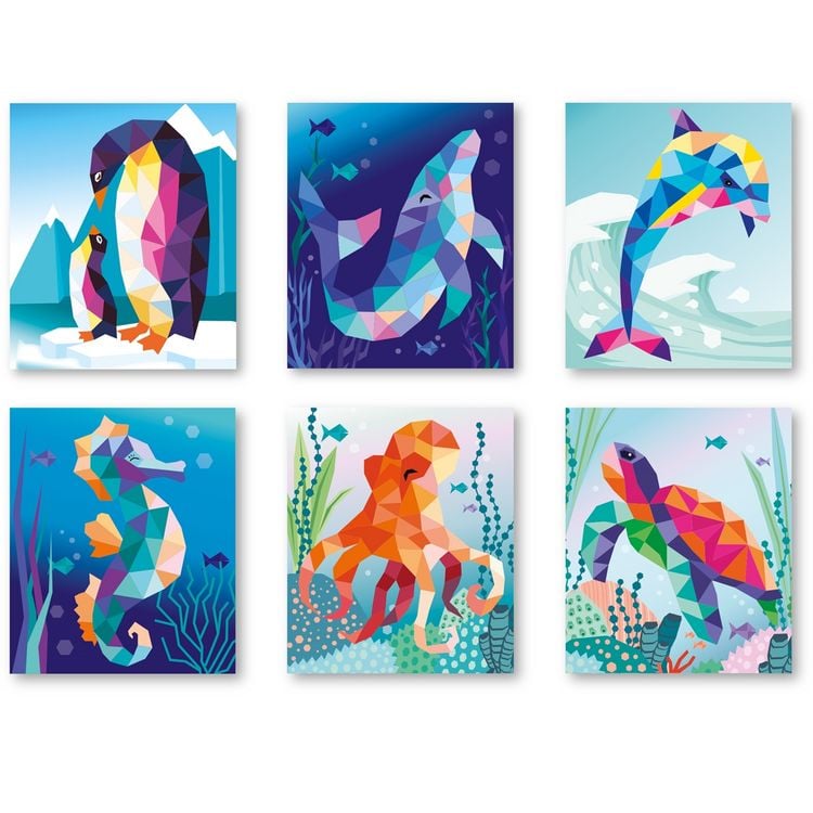 Produktbild: Sticker Painting Buch Ocean (MQ3)
