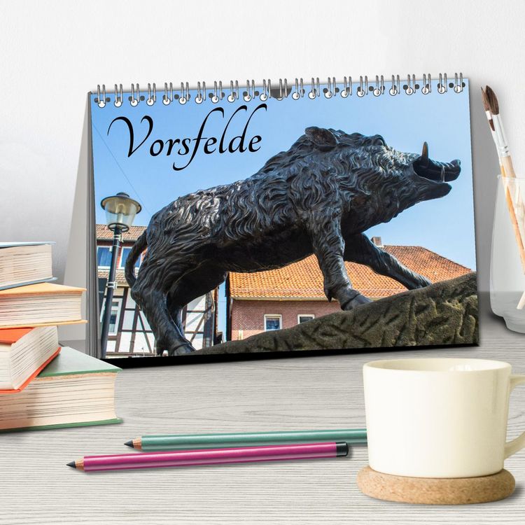 Produktbild: Vorsfelde (Tischkalender 2026 DIN A5 quer), CALVENDO Monatskalender