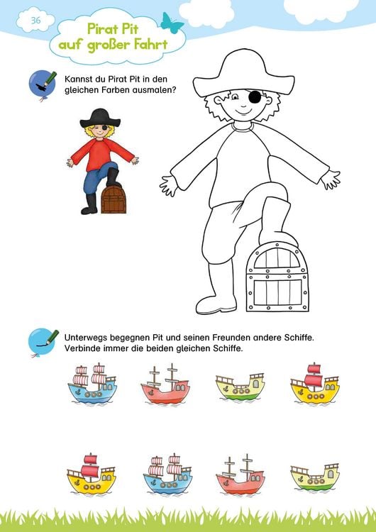 Produktbild: Klett Mein gro&szlig;es buntes Kindergarten-Buch